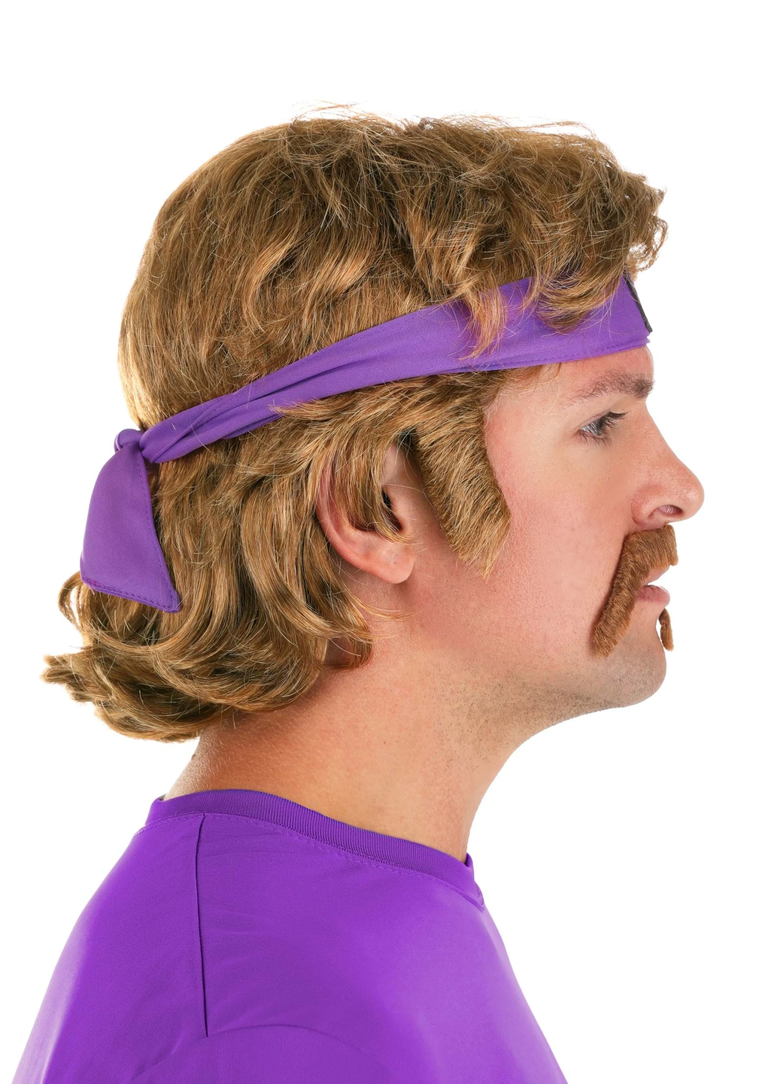 Dodgeball White Goodman Wig And Mustache Costume Kit 15 Dodgeball White Goodman Wig And Mustache Costume Kit - Image 13