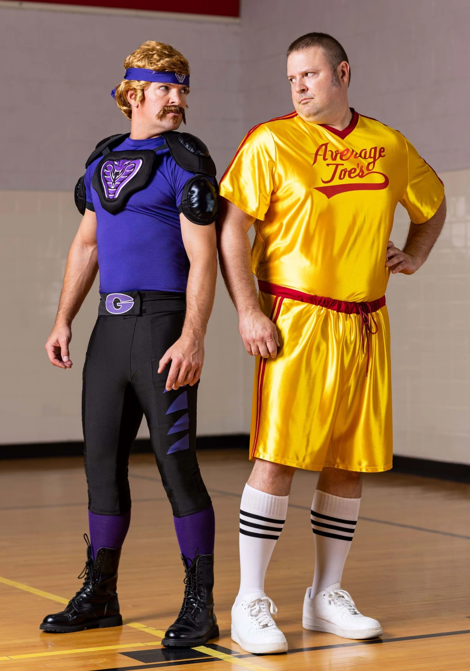 Dodgeball White Goodman Wig And Mustache Costume Kit 6 Dodgeball White Goodman Wig And Mustache Costume Kit - Image 4