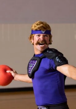 Dodgeball White Goodman Wig And Mustache Costume Kit 20 Dodgeball White Goodman Wig And Mustache Costume Kit -Halloween Costumes dodgeball white goodman wig and mustache kit alt 5