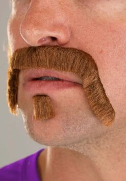 Dodgeball White Goodman Wig And Mustache Costume Kit 23 Dodgeball White Goodman Wig And Mustache Costume Kit -Halloween Costumes dodgeball white goodman wig and mustache kit alt 8