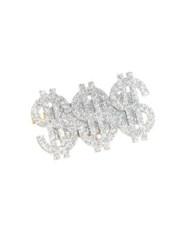 Adult Dollar Sign Costume Ring 5 Adult Dollar Sign Costume Ring -Halloween Costumes dollar sign ring alt 1