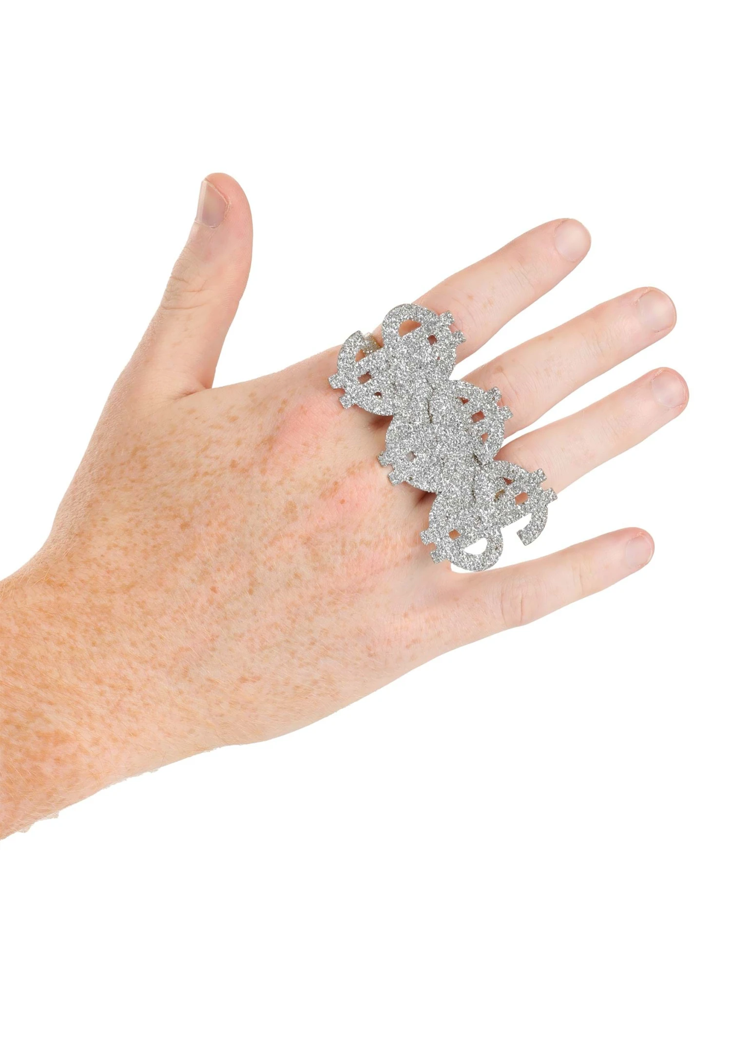 Adult Dollar Sign Costume Ring 3 Adult Dollar Sign Costume Ring