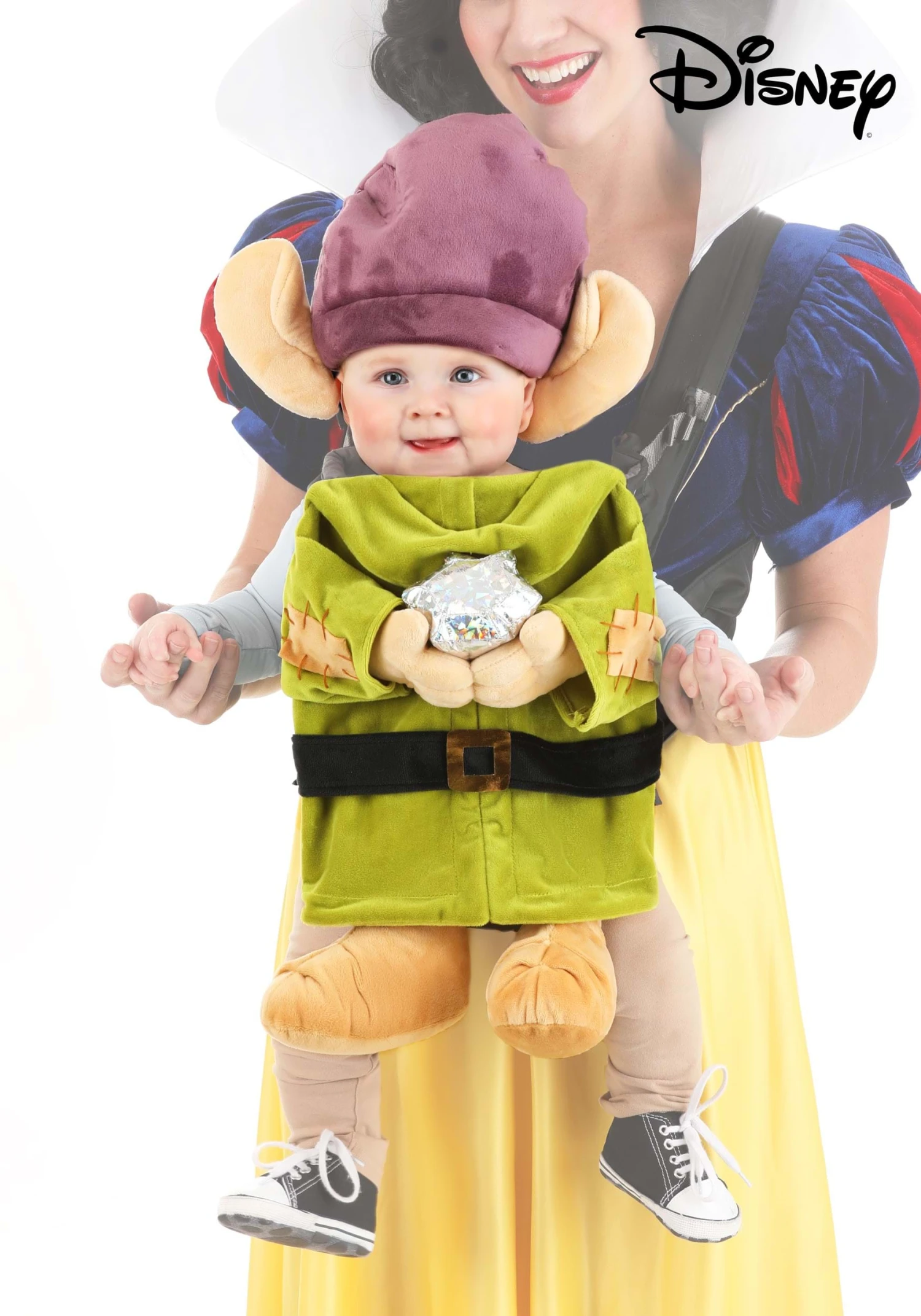 Disney Snow White Dopey Baby Carrier Costume Cover 3 Disney Snow White Dopey Baby Carrier Costume Cover