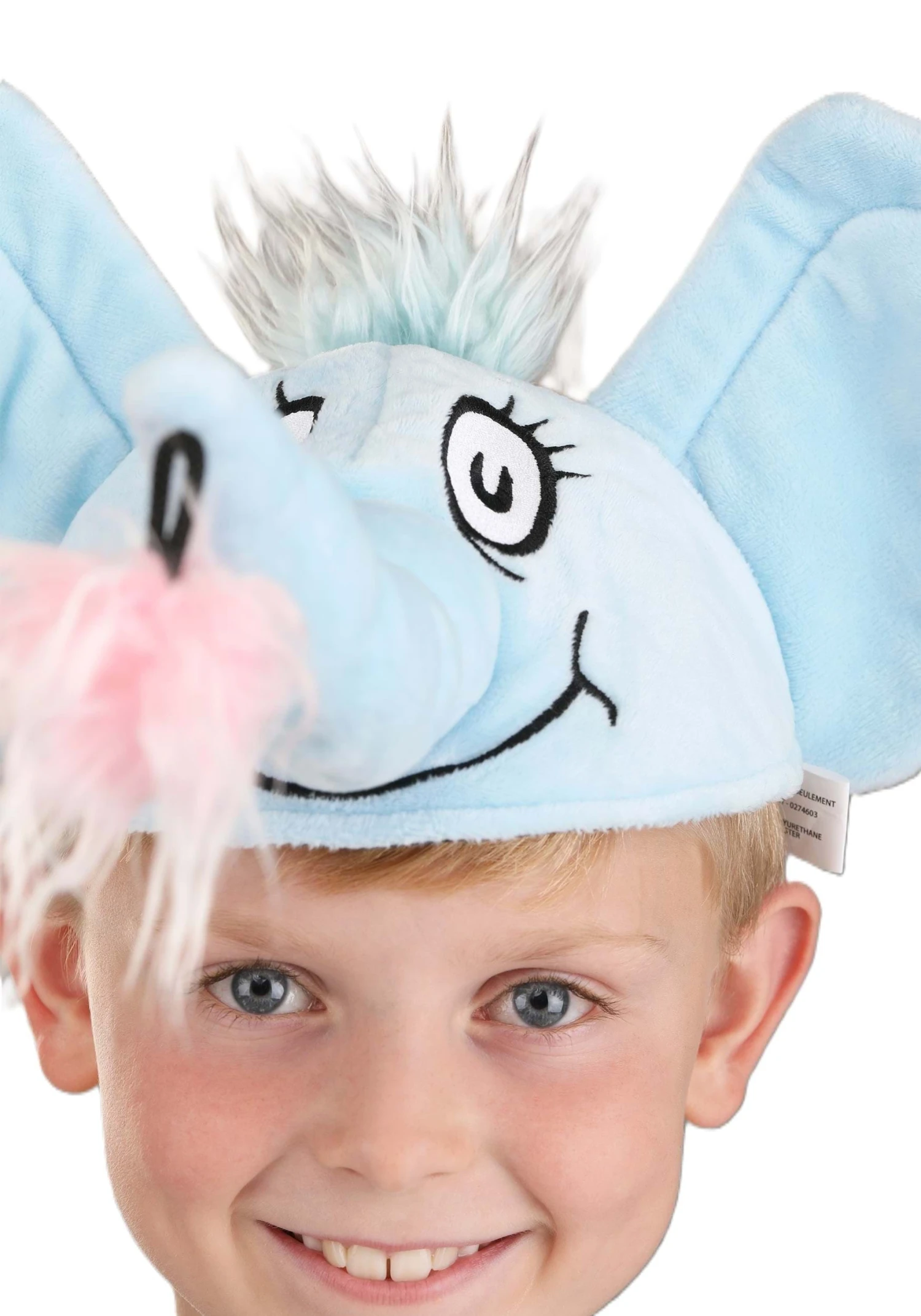 Dr. Seuss Horton Costume Face Headband 4 Dr. Seuss Horton Costume Face Headband - Image 2