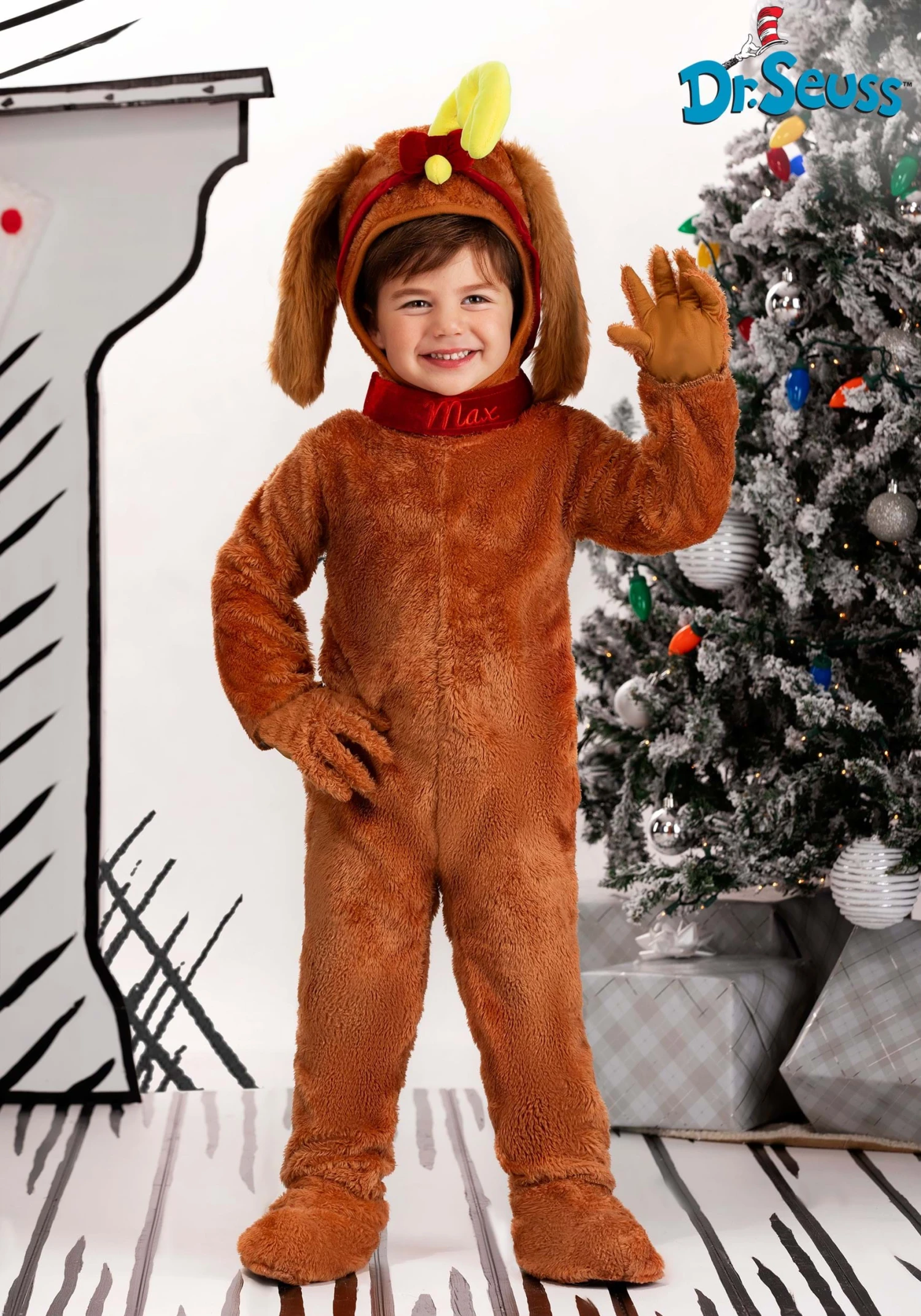 Toddler Dr. Seuss Max Costume 3 Toddler Dr. Seuss Max Costume