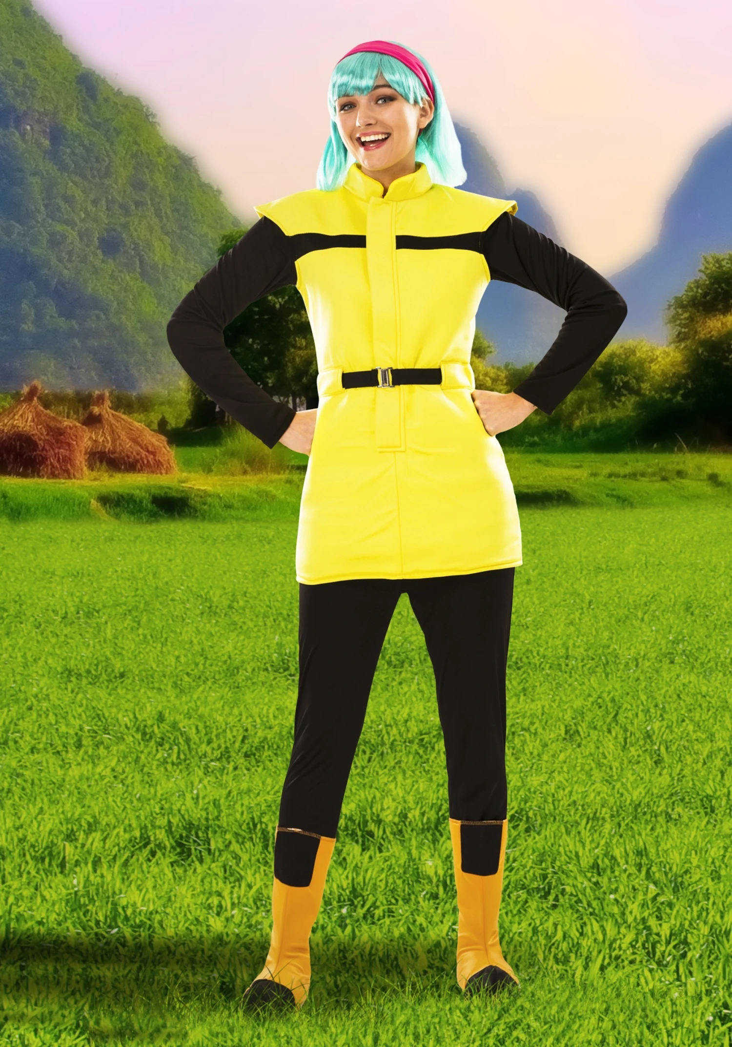 Dragon Ball Z Adult Bulma Costume 4 Dragon Ball Z Adult Bulma Costume - Image 2