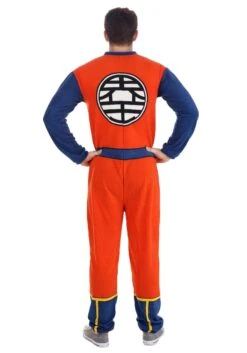 Adult Dragon Ball Z Goku Union Suit -Halloween Costumes dragon ball z goku union suit alt 2