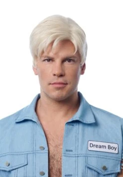 Dream Boy White Wig For Men