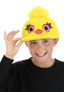 Disney Ducky Toy Story Fuzzy Cap 14 Disney Ducky Toy Story Fuzzy Cap -Halloween Costumes ducky fuzzy cap alt 3