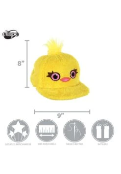 Disney Ducky Toy Story Fuzzy Cap 19 Disney Ducky Toy Story Fuzzy Cap -Halloween Costumes ducky fuzzy cap alt 8
