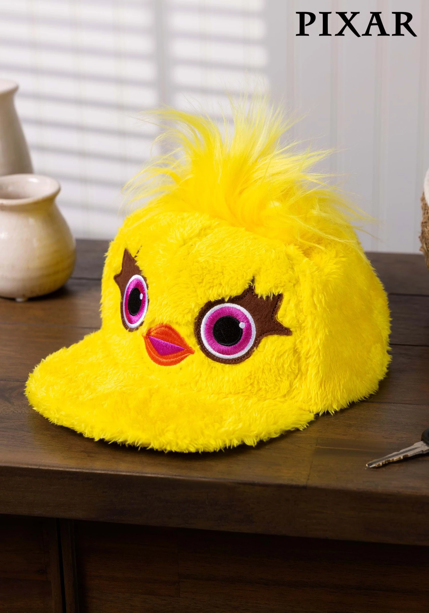 Disney Ducky Toy Story Fuzzy Cap 3 Disney Ducky Toy Story Fuzzy Cap