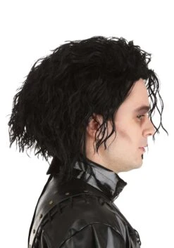 Adult Edward Scissorhands Tim Burton Wig -Halloween Costumes edward scissorhands wig alt 3