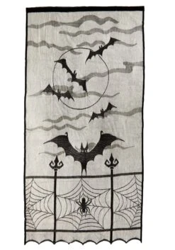 Eerie Bat Entryway Door Curtain Decoration 5 Eerie Bat Entryway Door Curtain Decoration -Halloween Costumes eerie entryway door curtain decoration alt 1