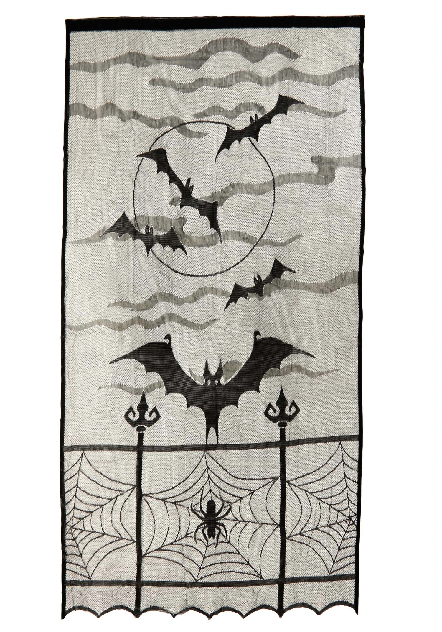 Eerie Bat Entryway Door Curtain Decoration 4 Eerie Bat Entryway Door Curtain Decoration - Image 2