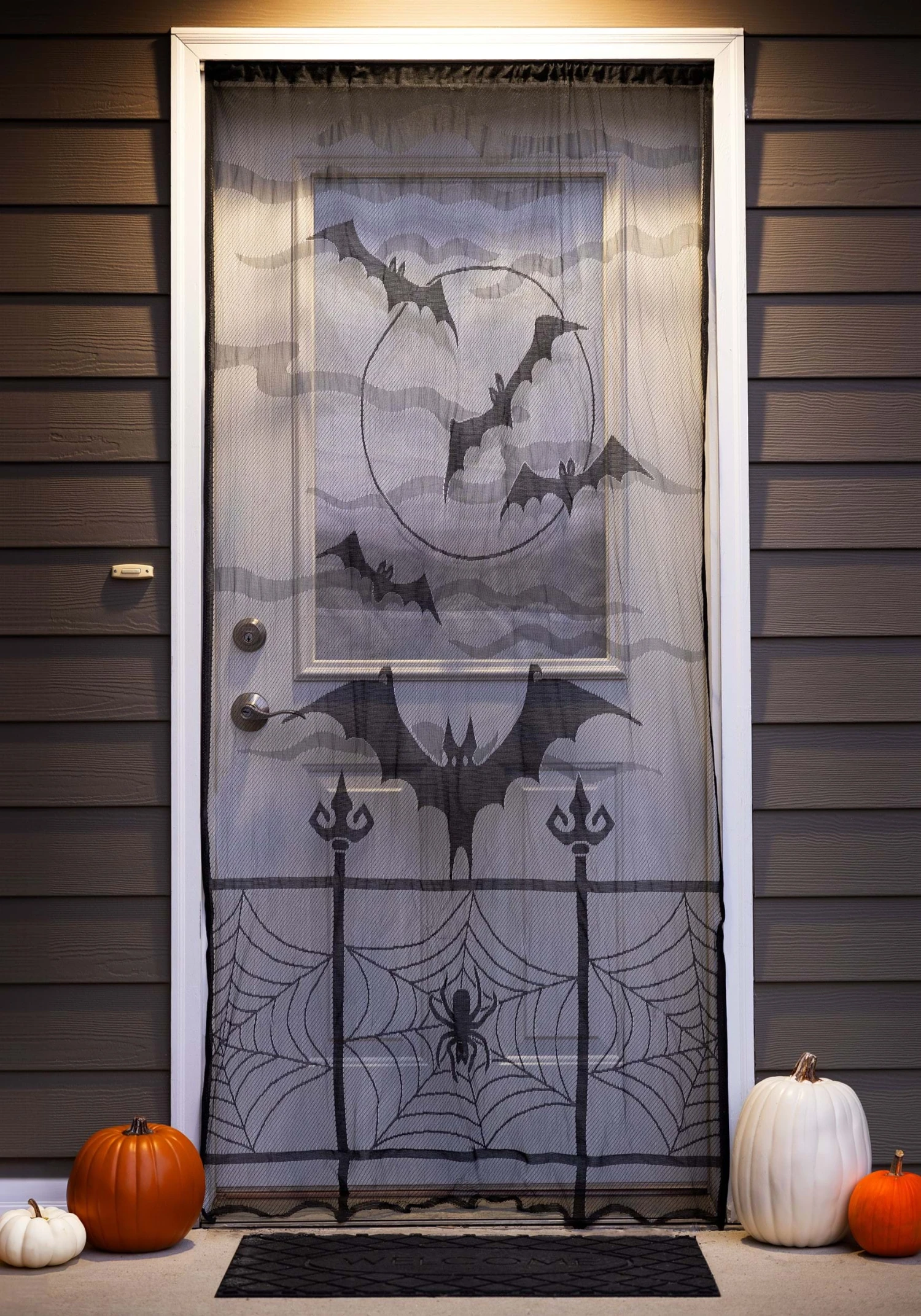 Eerie Bat Entryway Door Curtain Decoration 3 Eerie Bat Entryway Door Curtain Decoration