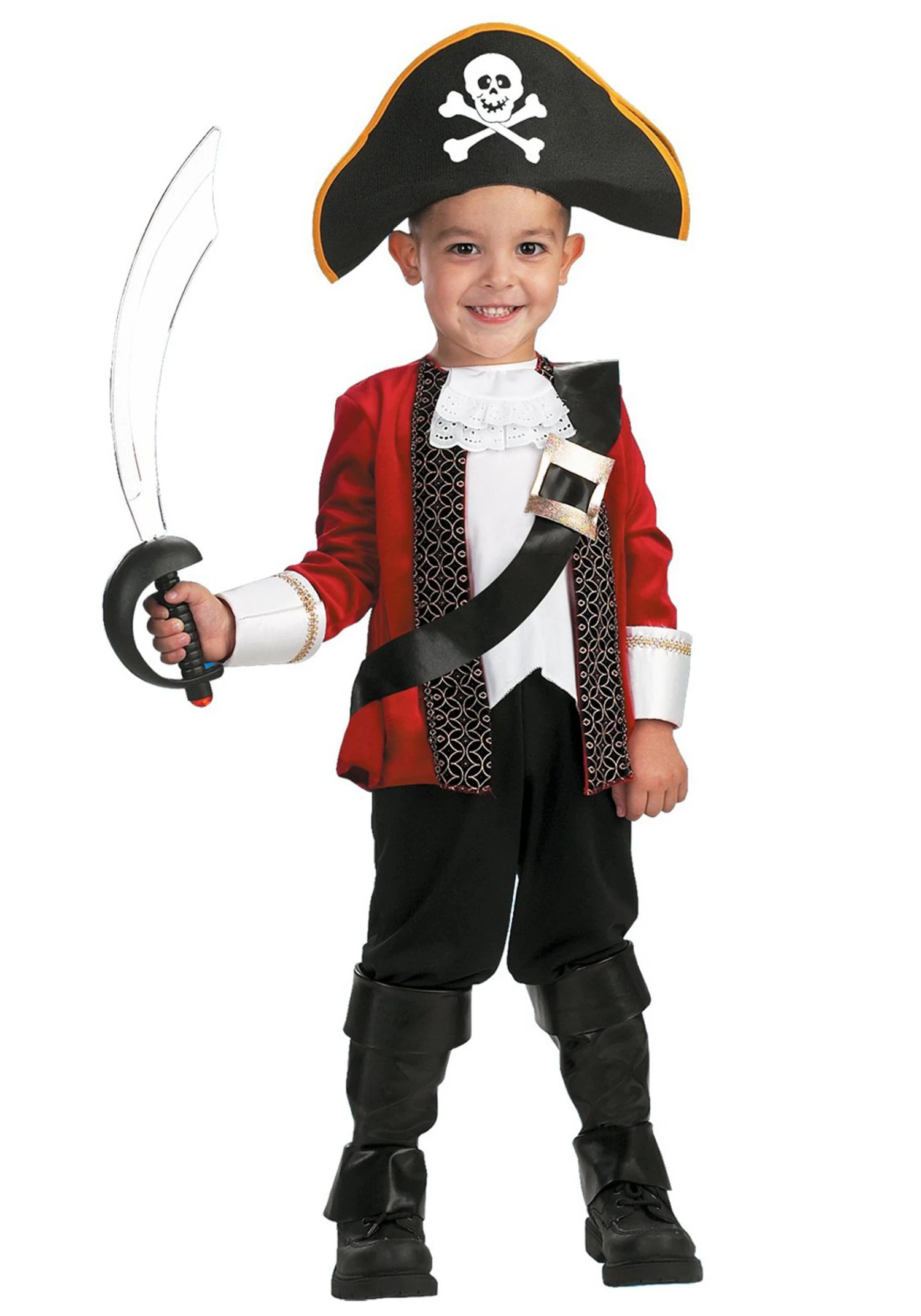 Disguise Boys El Capitan Pirate Costume 3 Disguise Boys El Capitan Pirate Costume