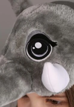 Soft Elephant Headband 9 Soft Elephant Headband -Halloween Costumes elephant plush headband alt 2