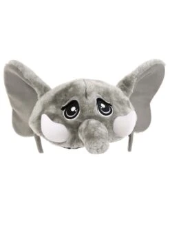 Soft Elephant Headband 11 Soft Elephant Headband -Halloween Costumes elephant plush headband alt 4
