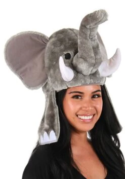 Elephant Sprazy Soft Toy Hat