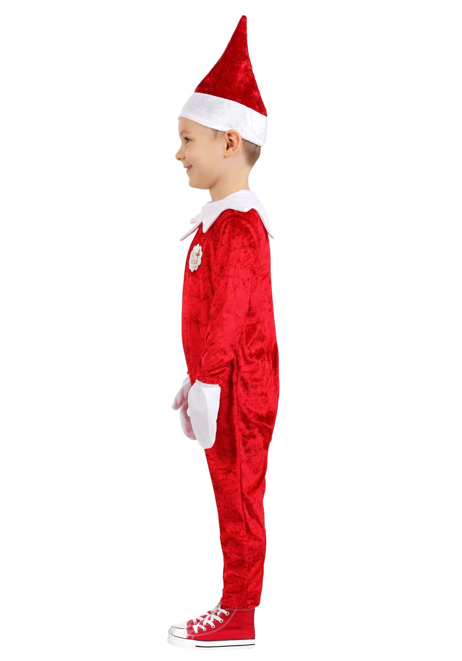 Fun World Boy's Toddler Deluxe Elf On The Shelf Costume 9 Fun World Boy's Toddler Deluxe Elf On The Shelf Costume - Image 7