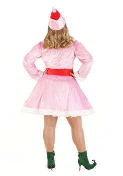 Plus Size Jovie Elf Costume For Women -Halloween Costumes elf plus size adult jovie costume alt 4