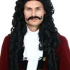 Elite Captain Hook Costume Wig 2 Elite Captain Hook Costume Wig -Halloween Costumes elite captain hook wig