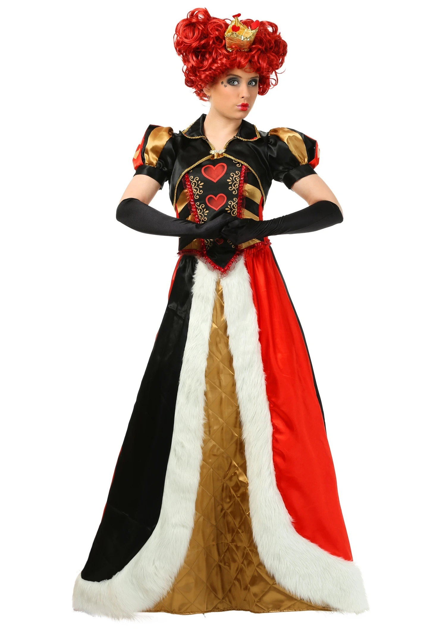 Elite Queen Of Hearts Costume For Women 3 Elite Queen Of Hearts Costume For Women