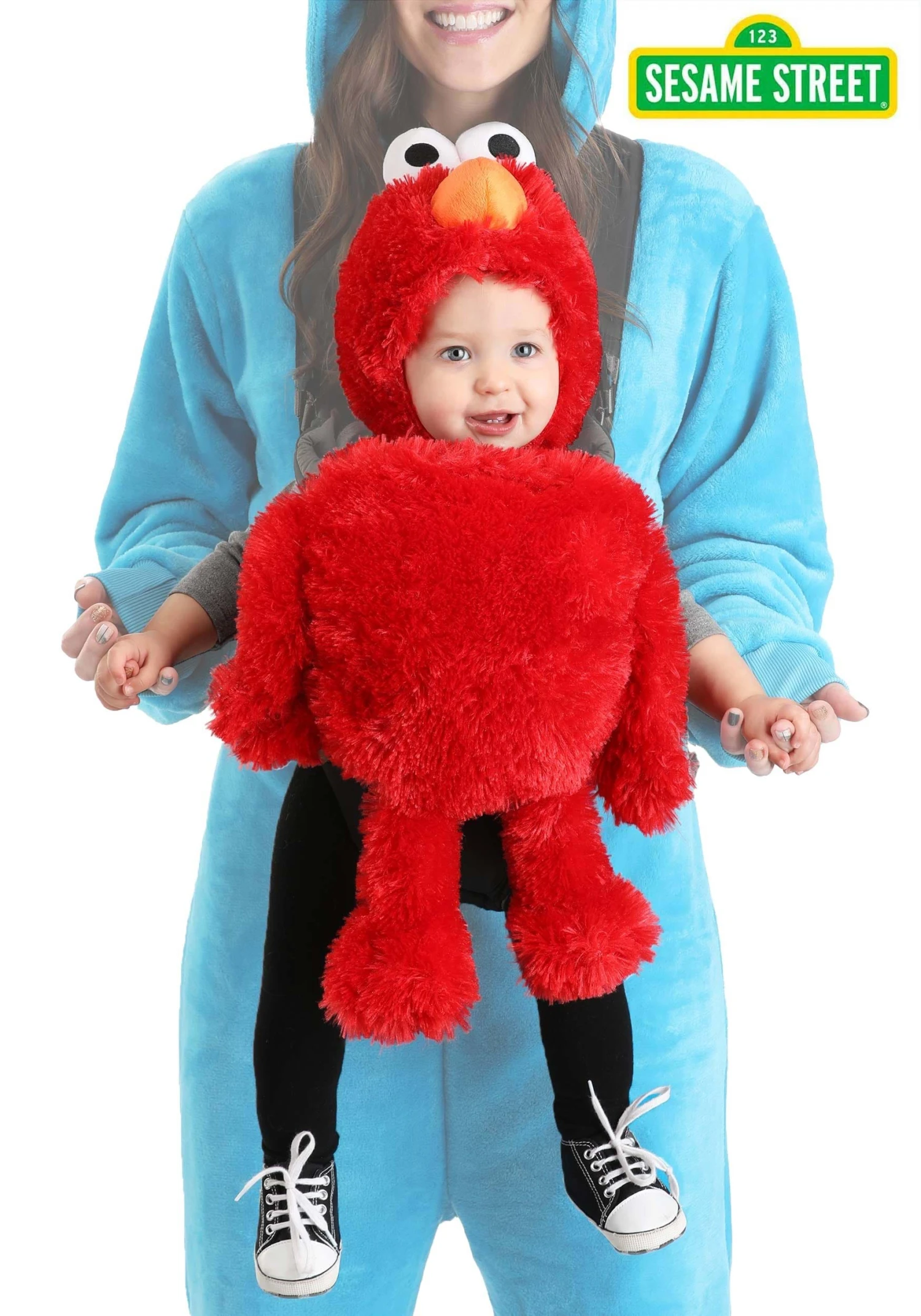 Sesame Street Elmo Baby Carrier Costume Cover 3 Sesame Street Elmo Baby Carrier Costume Cover