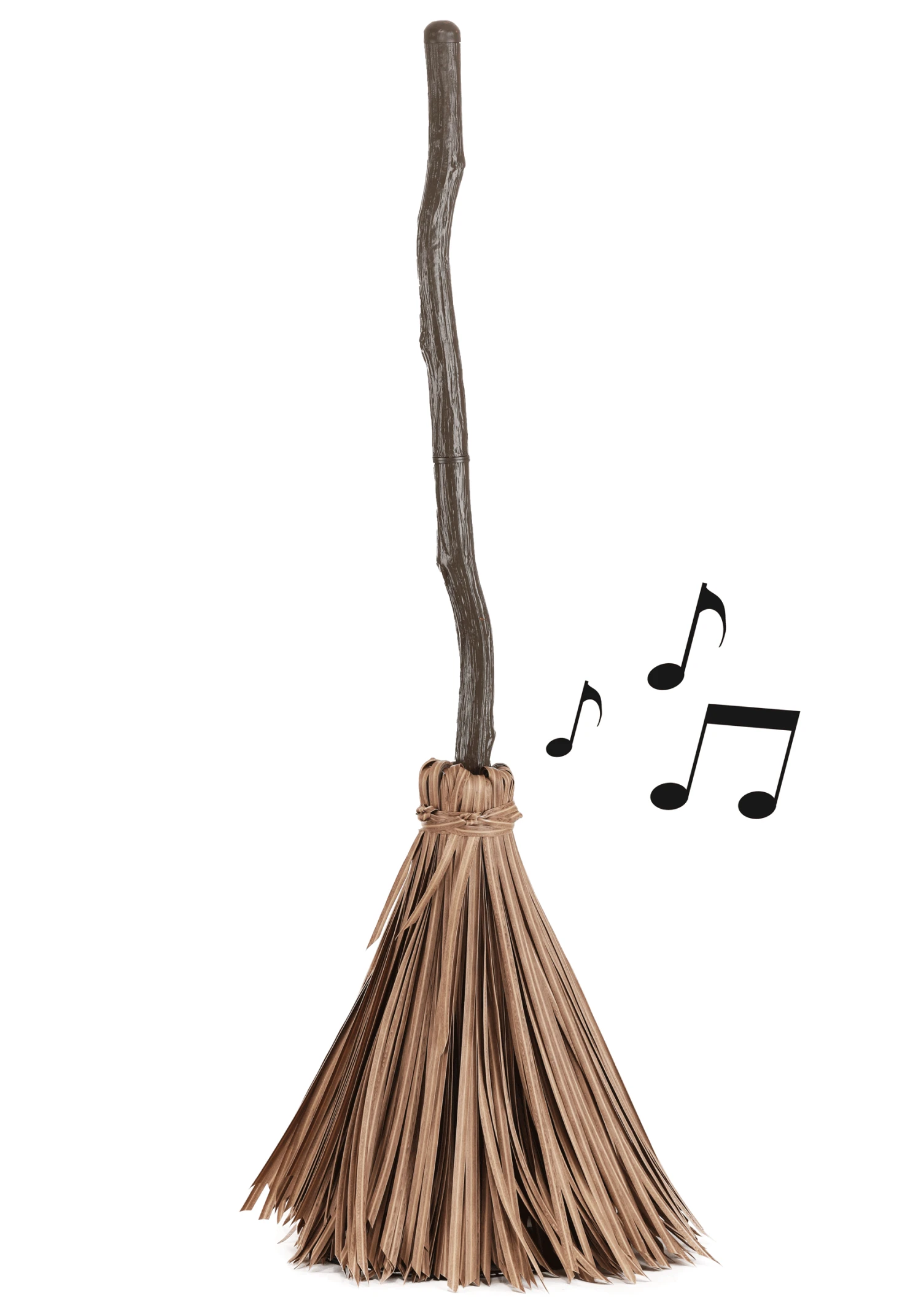 38-Inch Animatronic Enchanted Magical Broom Decoration 6 38-Inch Animatronic Enchanted Magical Broom Decoration - Image 4