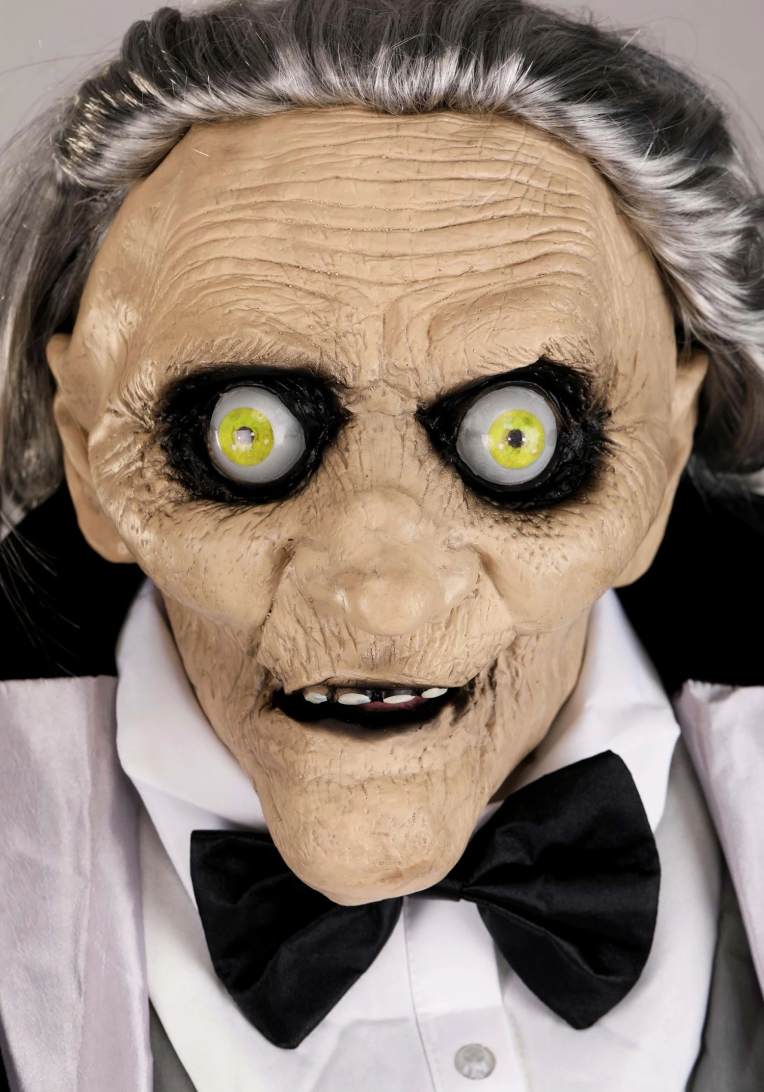 5.6FT Animatronic Evil Greeter Butler Halloween Decoration 6 5.6FT Animatronic Evil Greeter Butler Halloween Decoration - Image 4
