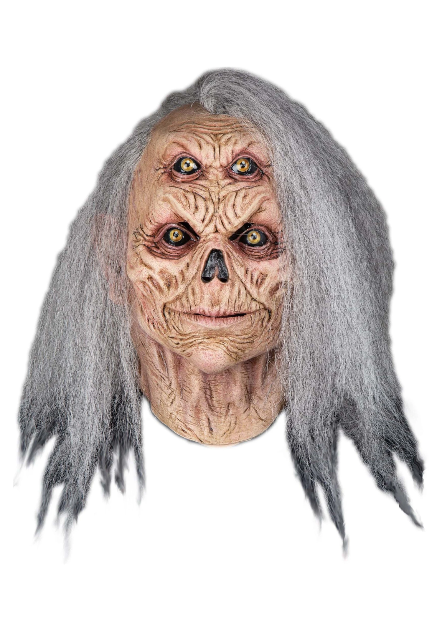 Scary Evil Witch Four Eyes Mask 3 Scary Evil Witch Four Eyes Mask