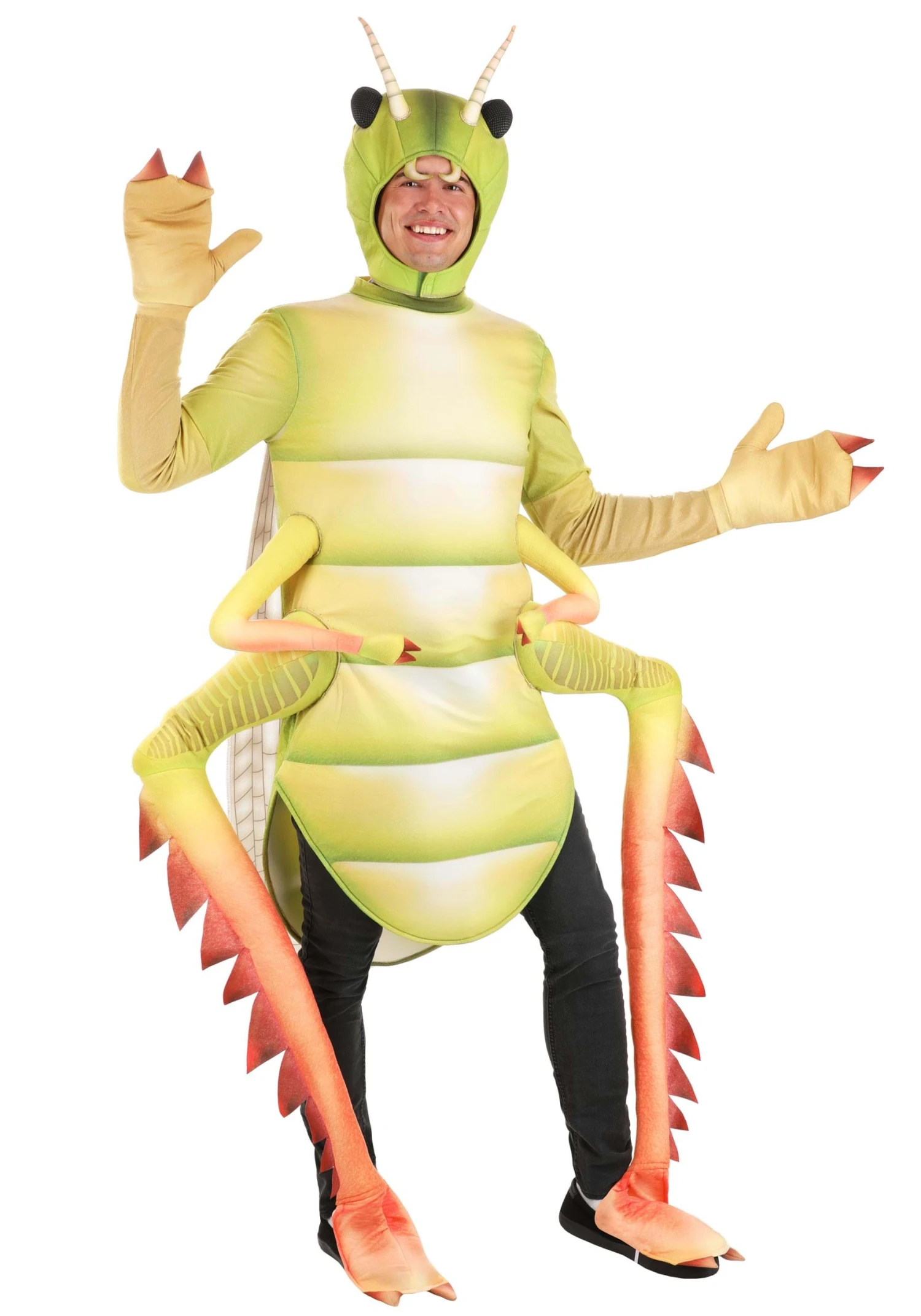 Deluxe Grasshopper Costume For Adults 3 Deluxe Grasshopper Costume For Adults