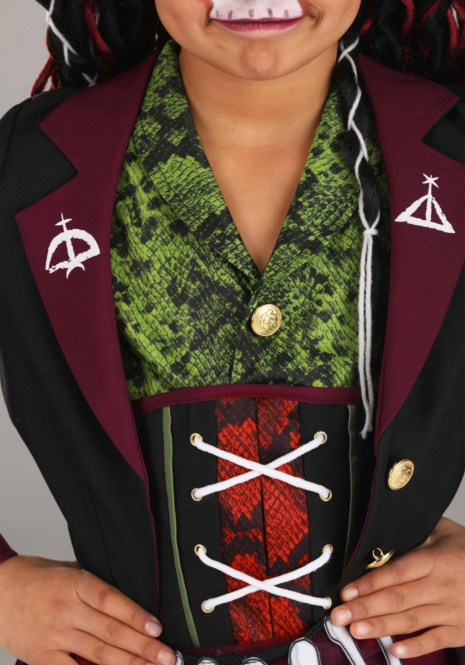 Girl's Exclusive Voodoo Queen Costume 6 Girl's Exclusive Voodoo Queen Costume - Image 4