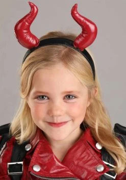 Leather Devil Exclusive Toddler Costume 8 Leather Devil Exclusive Toddler Costume -Halloween Costumes exclusive leather toddler devil costume alt 2