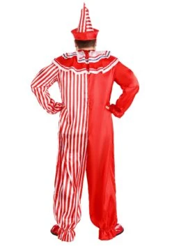 Plus Size Classic Clown Costume For Adults -Halloween Costumes exclusive plus size classic clown costume alt 1