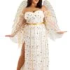 Women's Plus Size Premium Angel Costume