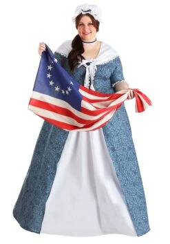 Women's Plus Size Betsy Ross Costume
