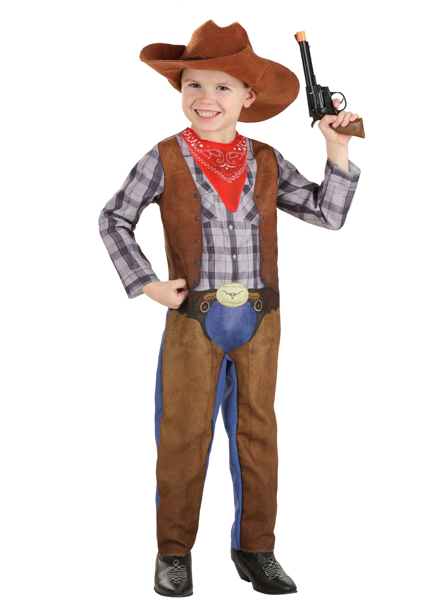 Toddler Exclusive Dusty Trails Cowboy Costume 3 Toddler Exclusive Dusty Trails Cowboy Costume