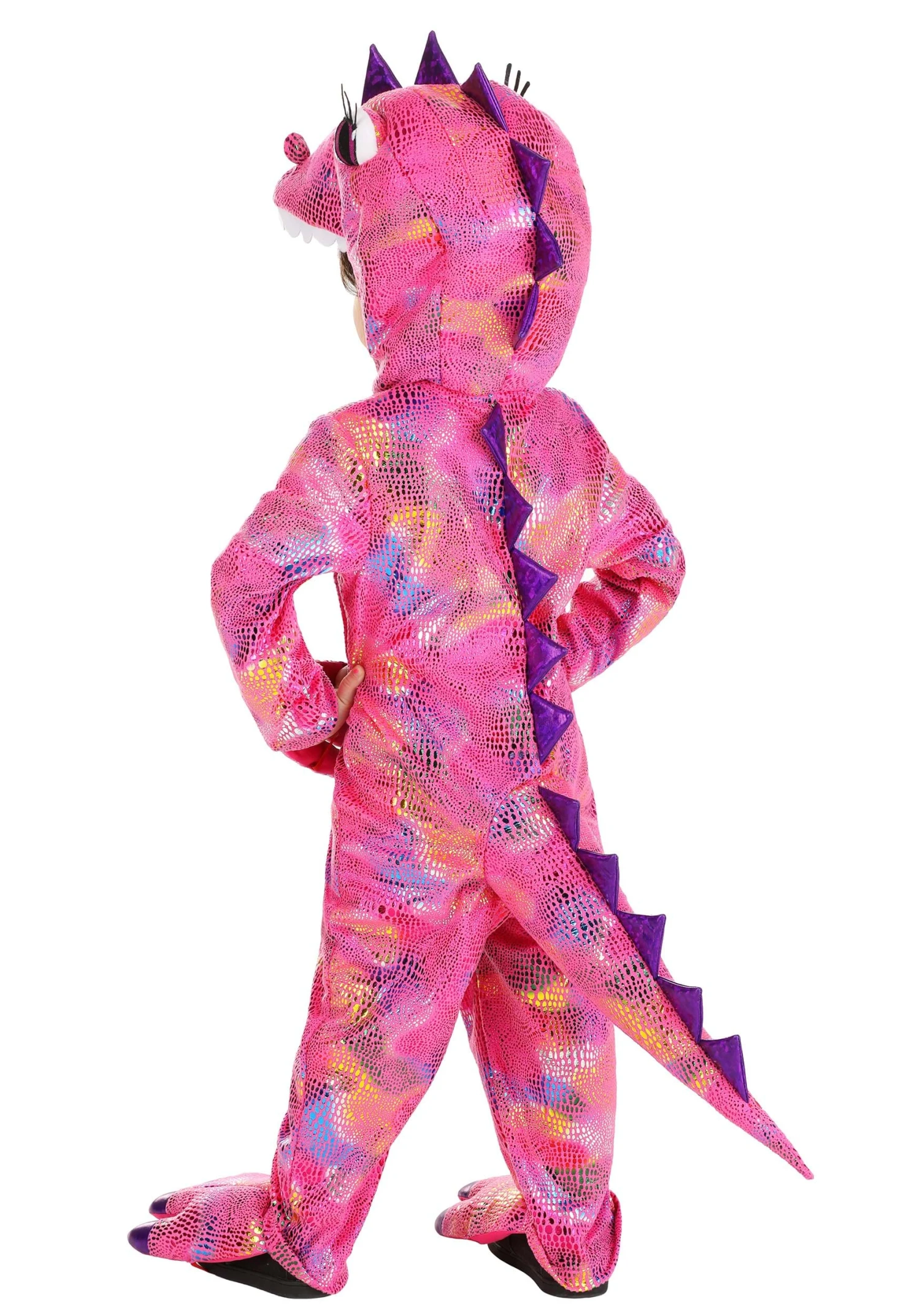 Toddler Exclusive Sparkling Scales Dinosaur Costume 4 Toddler Exclusive Sparkling Scales Dinosaur Costume - Image 2