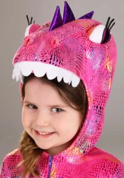 Toddler Exclusive Sparkling Scales Dinosaur Costume 9 Toddler Exclusive Sparkling Scales Dinosaur Costume -Halloween Costumes exclusive toddler sparkling scales dinosaur costume alt 2