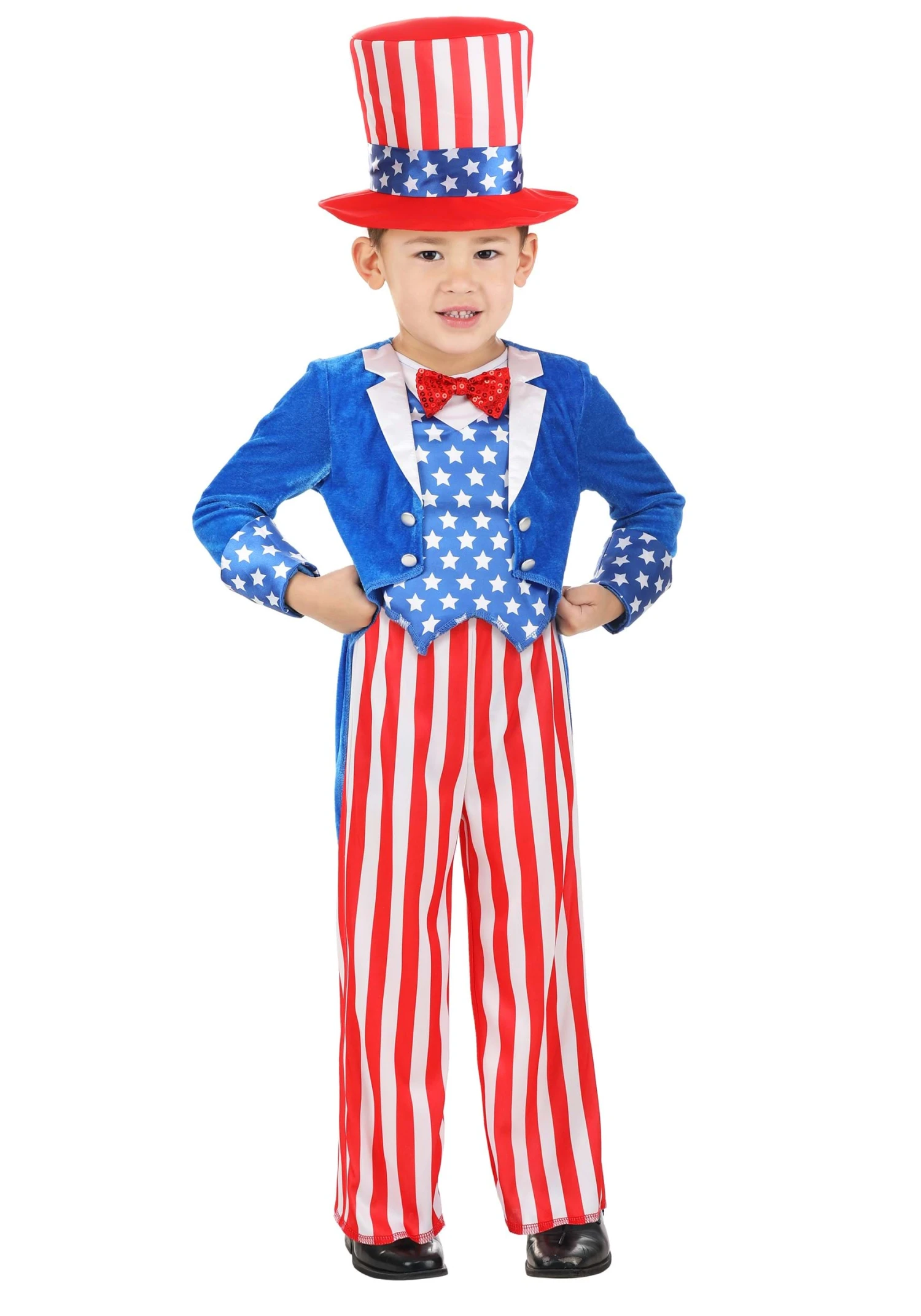 Toddler Exclusive Uncle Sam Costume 3 Toddler Exclusive Uncle Sam Costume