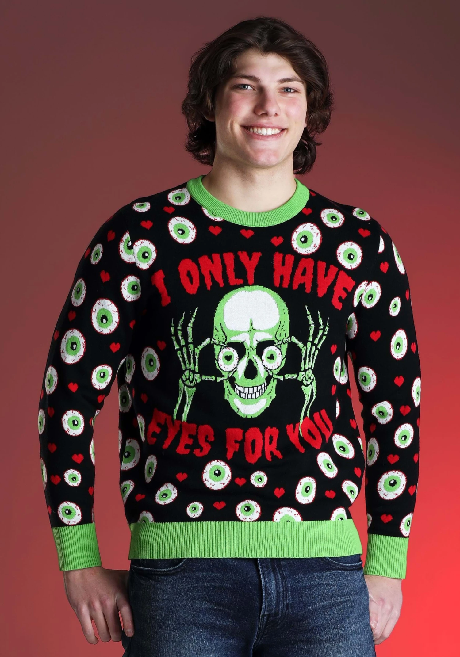 Adult Eyes For You Valentines Day Sweater 4 Adult Eyes For You Valentines Day Sweater - Image 2