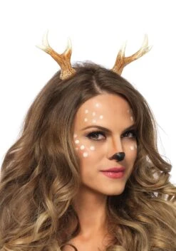 LEG AVENUE Fawn Horn Costume Headband For Adults