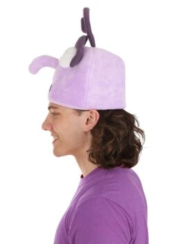 Adult Disney Inside Out Fear Velour Hat 13 Adult Disney Inside Out Fear Velour Hat -Halloween Costumes fear plush hat alt 5