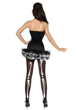 Smiffys Sexy Skeleton Costume For Women 7 Smiffys Sexy Skeleton Costume For Women -Halloween Costumes fever skeleton costume image2