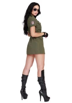 Dreamgirl Fighter Pilot Costume For Women -Halloween Costumes fighter pilot womens costume alt 1