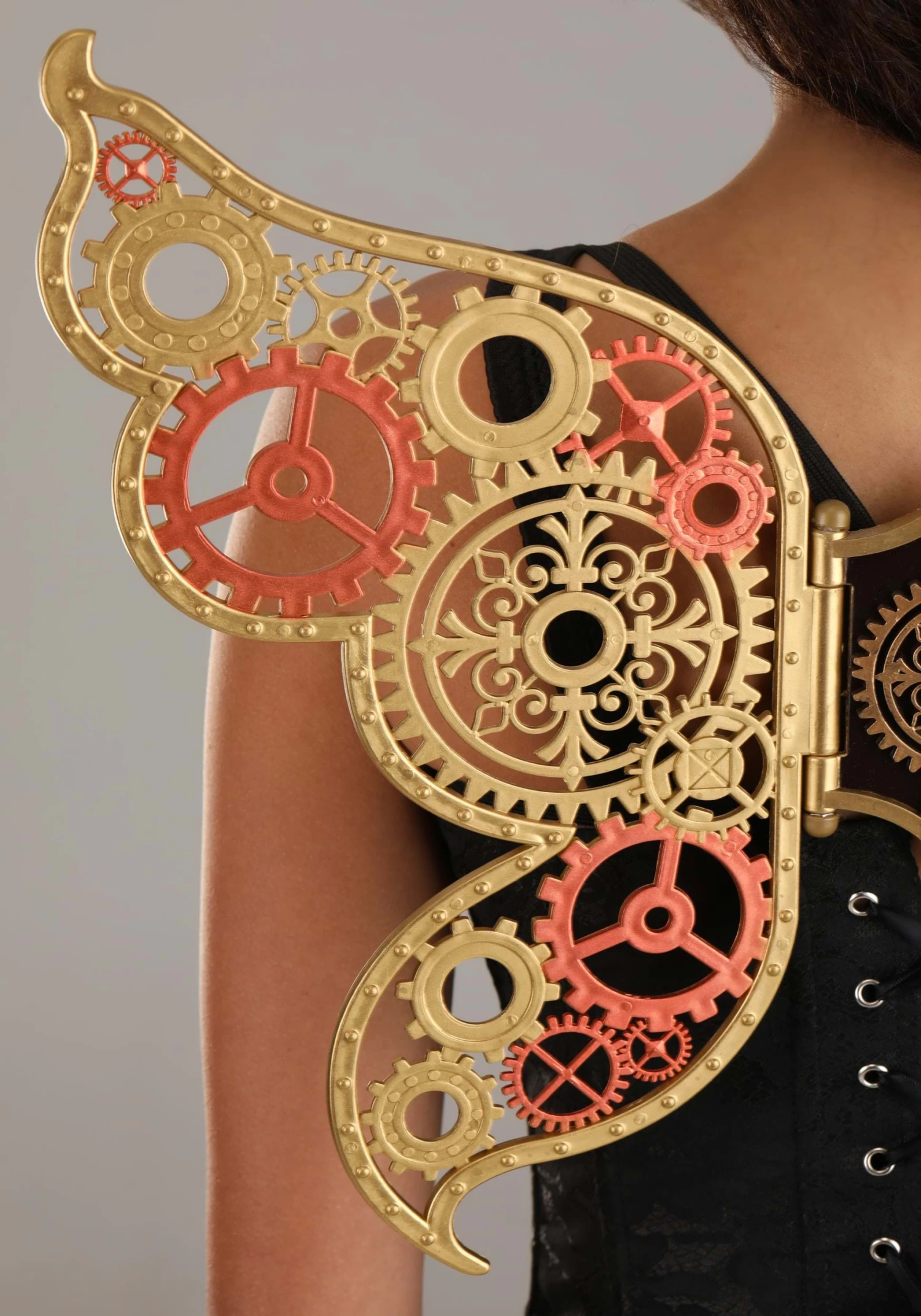 Filigree Steampunk Costume Wings For Adults 4 Filigree Steampunk Costume Wings For Adults - Image 2