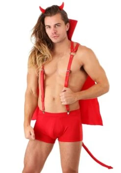Roma Men's Flaming Devil Costume 9 Roma Men's Flaming Devil Costume -Halloween Costumes flaming devil mens costume 1