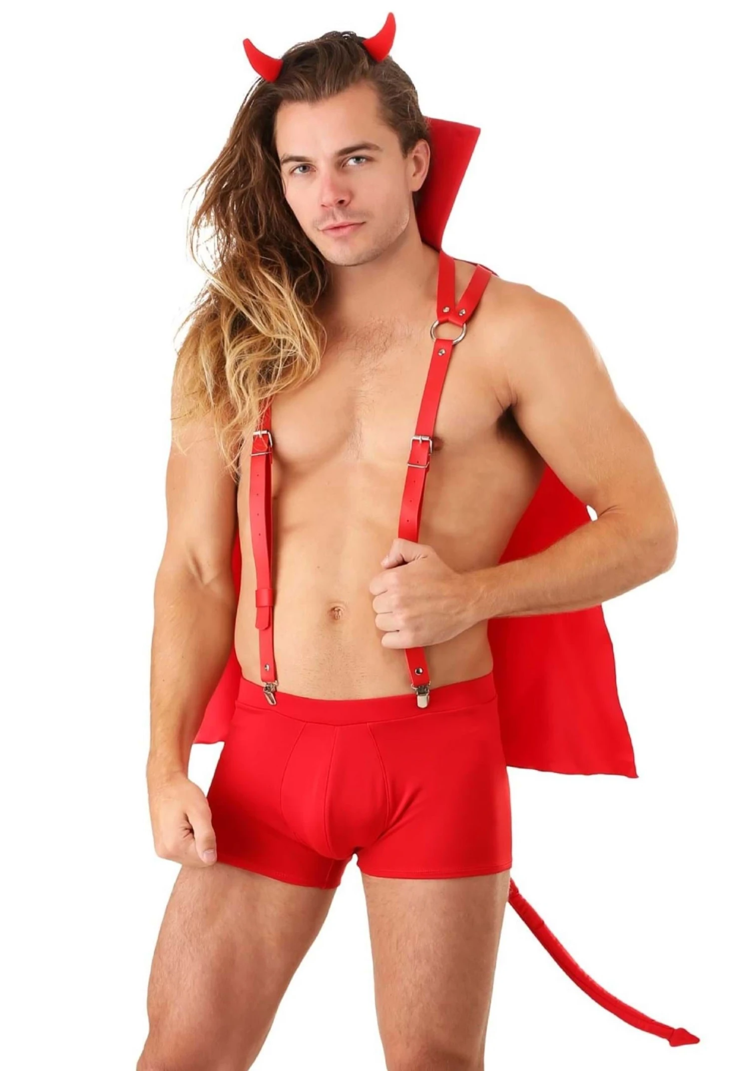 Roma Men's Flaming Devil Costume 6 Roma Men's Flaming Devil Costume - Image 4