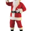 Flannel Santa Suit Costume -Halloween Costumes flannel santa suit